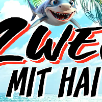 Zwei mit Hai